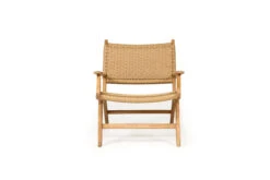 Zen Accent Arm Chair – Sand (Close Weave) -Abide Interiors Zen Lazy Chair Arms Sand 5