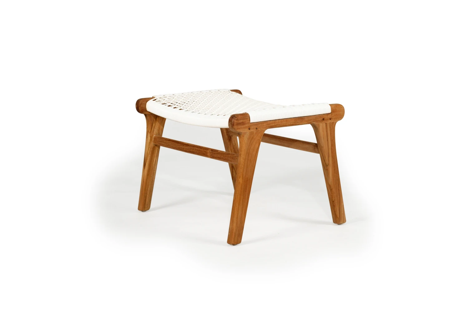 Zen Lazy Chair Ottoman – White 5 Zen Lazy Chair Ottoman – White - Image 3