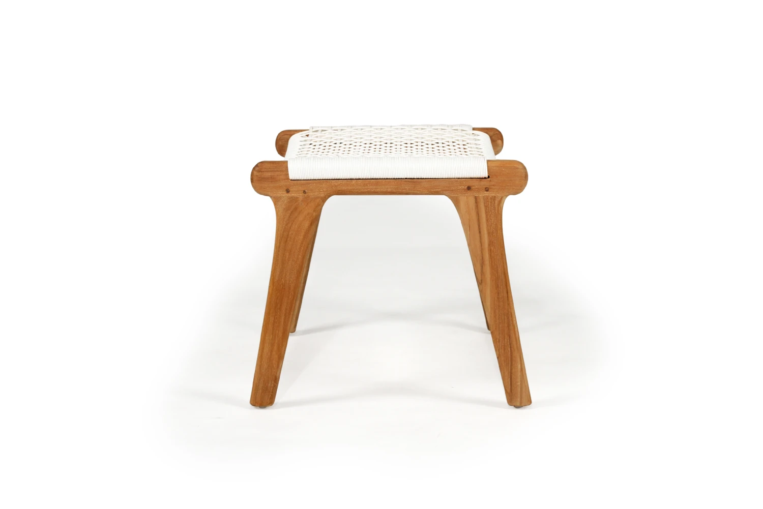 Zen Lazy Chair Ottoman – White 7 Zen Lazy Chair Ottoman – White - Image 5