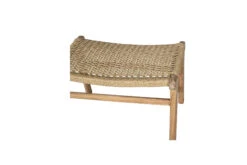 Zen Lazy Chair Ottoman – Sand (Close Weave) -Abide Interiors Zen Ottoman Sand CloseWeave 5