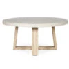 1.6m ETerrazzo Elkstone Round Dining Table – Ivory Coast With Ivory Washed Legs -Abide Interiors eTerrazzo 2