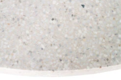 1.6m ETerrazzo Elkstone Round Dining Table – Ivory Coast With Ivory Washed Legs -Abide Interiors eTerrazzo 5